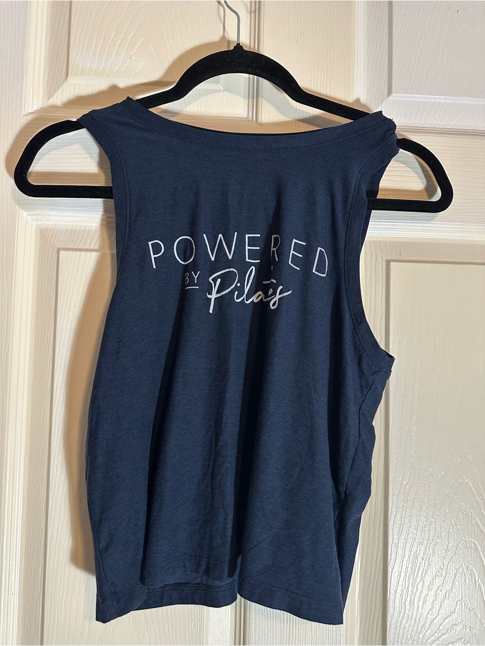 Beyond Yoga Navy 'Powered by Pilates' Sleeveless Tank